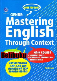 Image of Sure You Can! Genre: Mastering English Through Context